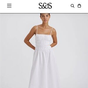 Solid & Striped The Delta Midi Dress - NEW WITH TAGS